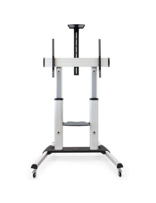 Soporte de Suelo Inclinable/ Ajustable con Ruedas TooQ FS20300M-B para TV de 60-100"/ hasta 100kg