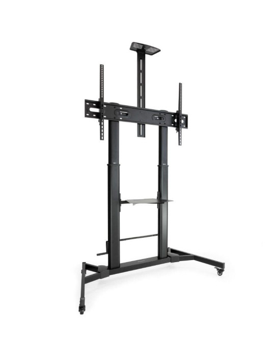 Soporte de Suelo Inclinable/ Ajustable con Ruedas Tooq FS20400HM-B para TV de 60-100"/ hasta 100kg