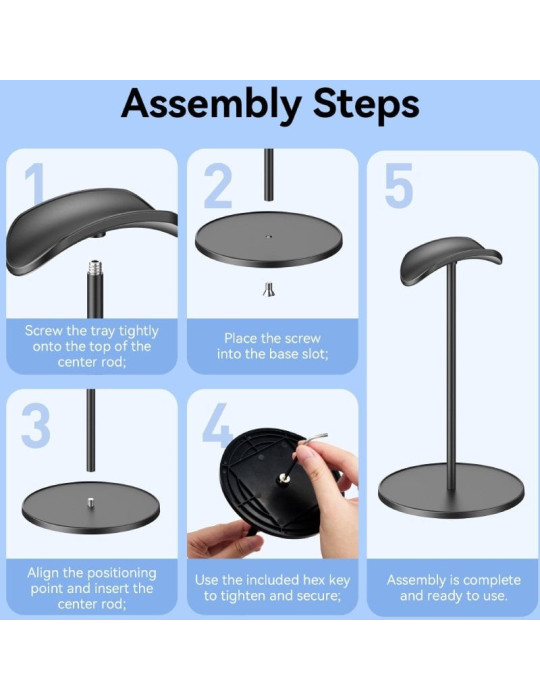Soporte para Auriculares Vention KSOB0