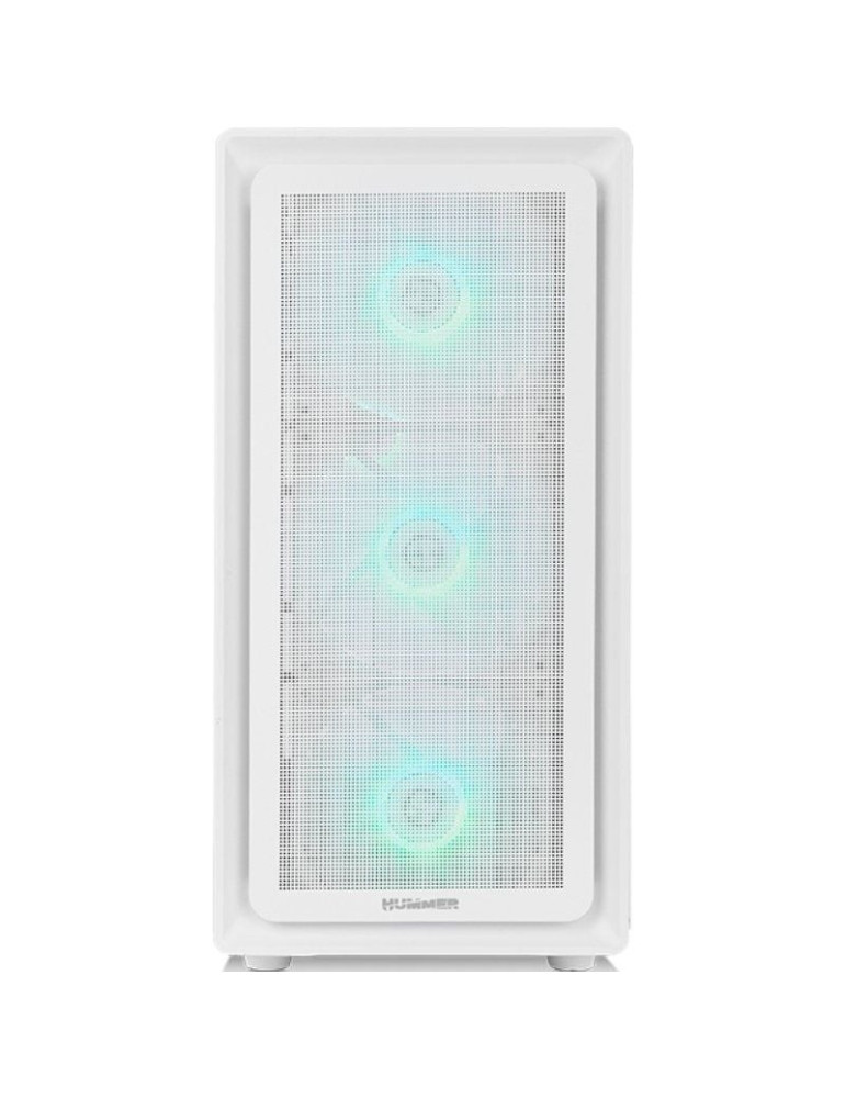 Caja Gaming Semitorre Nox Hummer AERO/ Blanca