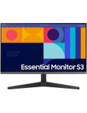 Monitor Profesional Samsung Essential Monitor S3 S24C330GAU/ 24"/ Full HD/ Negro
