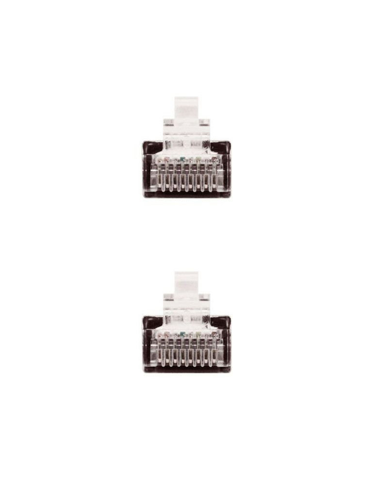Cable de Red RJ45 UTP Nanocable 10.20.0400-L25-BK Cat.6/ 25cm/ Negro