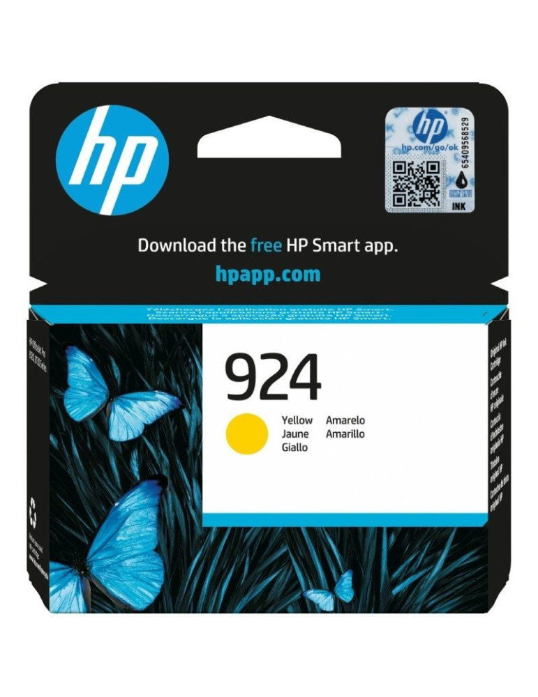Cartucho de Tinta Original HP n 924/ Amarillo