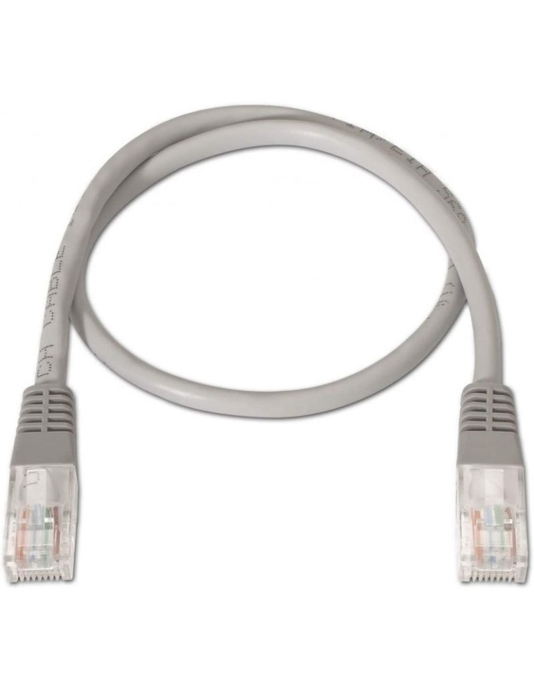 Cable de Red RJ45 UTP Aisens A133-0181 Cat.5e/ 5m/ Gris
