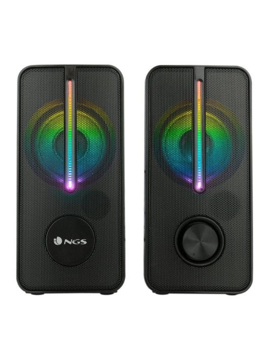 Altavoces NGS GSX-150/ 12W/ 2.0/ Negros