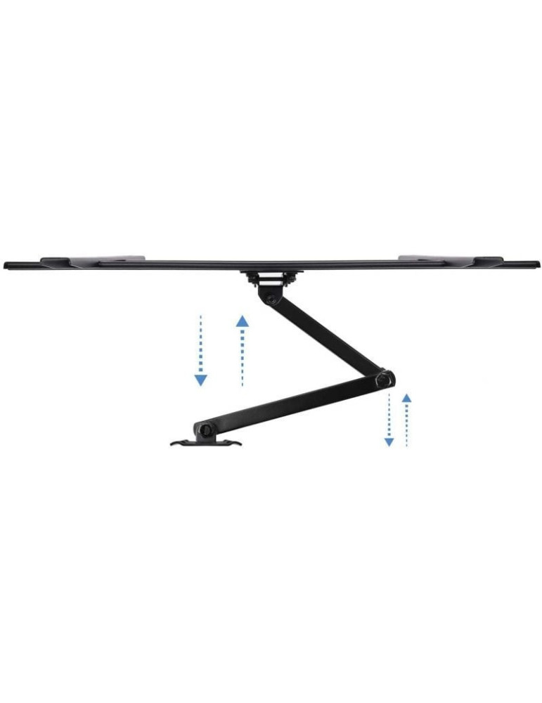 Soporte de Pared Orientable/ Inclinable TooQ LP6070TN-B para TV de 37-70"/ hasta 50kg