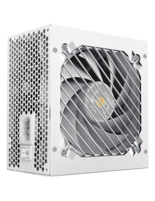 Fuente de Alimentación Mars Gaming MPB1000PSI/ 1000W/ Ventilador 14cm/ ATX 3.1/ PCIe 5.1/ 80 Plus Gold/ Blanca