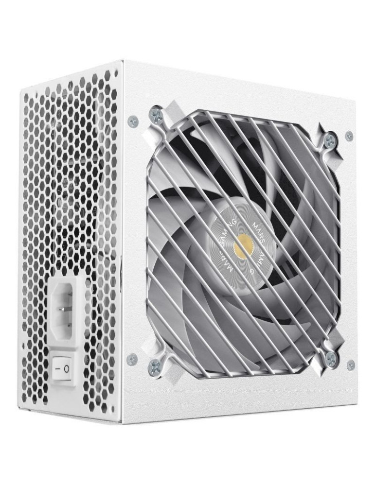 Fuente de Alimentación Mars Gaming MPB650SIM/ 650W/ Ventilador 12cm/ 80 Plus Bronze/ Blanca