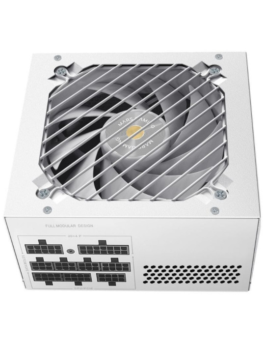 Fuente de Alimentación Mars Gaming MPB650SIM/ 650W/ Ventilador 12cm/ 80 Plus Bronze/ Blanca
