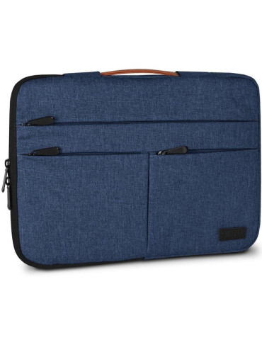 Funda Subblim Air Padding 360 Sleeve para Portátiles hasta 15.6"/ Azul