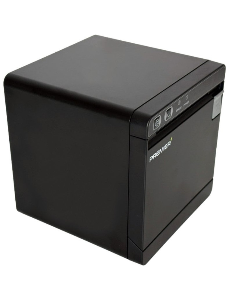 Impresora de Tickets Premier ITP-Front II/ Térmica/ Ancho papel 80mm/ USB-Ethernet/ Negra