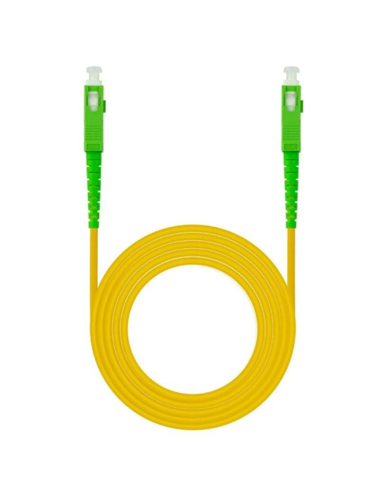 Cable de Fibra Óptica G657A2 Nanocable 10.20.0002/ LSZH/ 2m/ Amarillo
