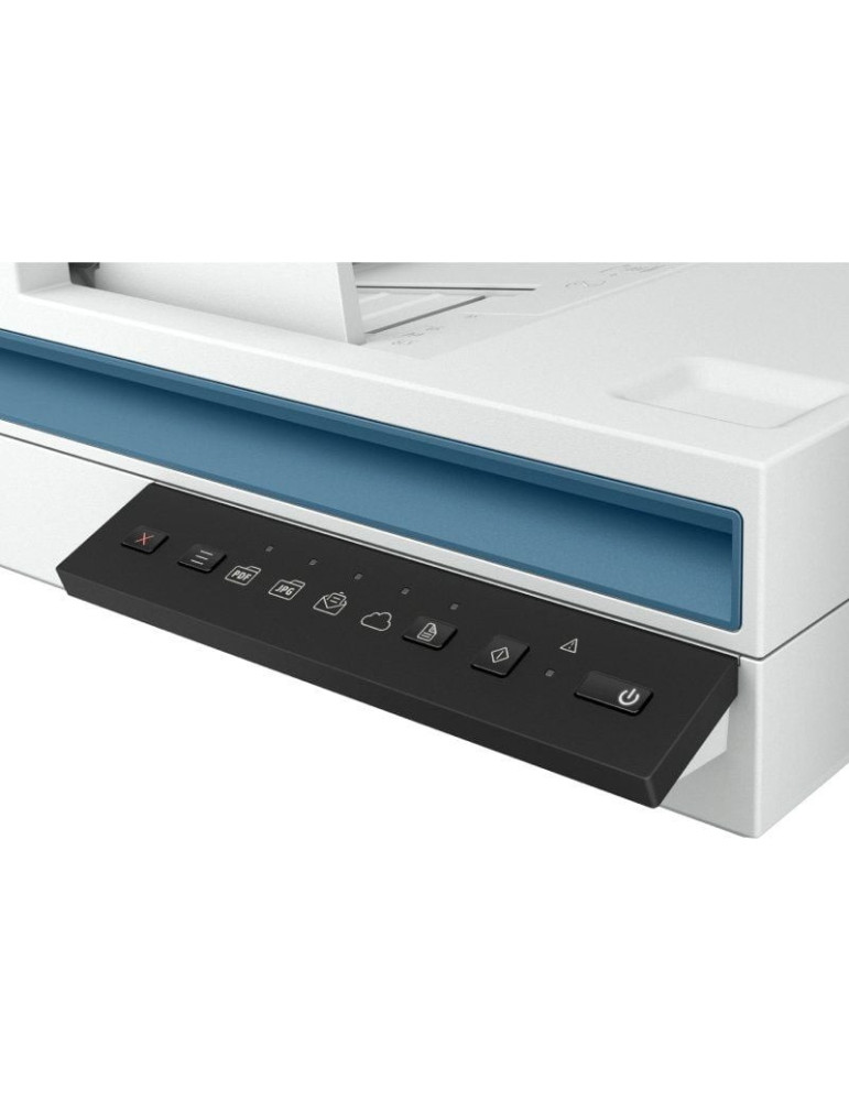 Escáner Documental HP ScanJet Pro 2600 F1 con Alimentador de Documentos ADF/ Doble cara