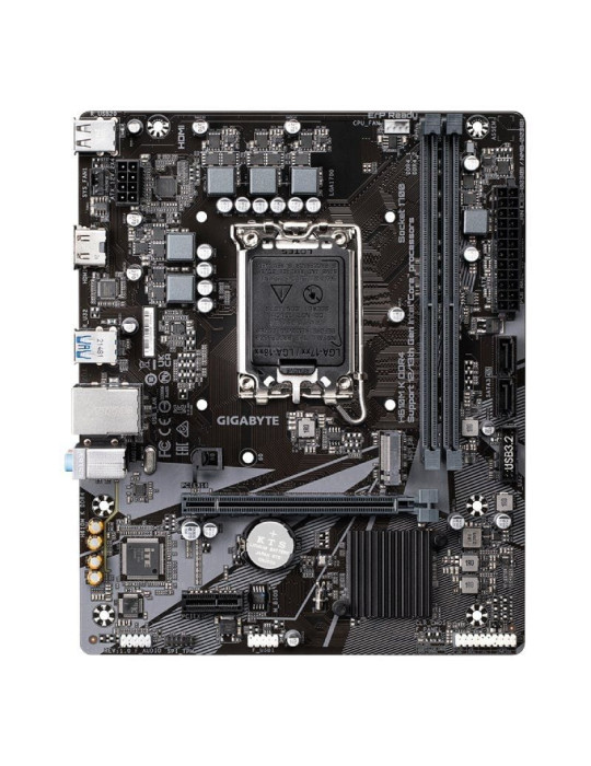 Placa Base Gigabyte H610M K DDR4 Socket 1700/ DDR4/ PCIe 4.0/ Micro ATX