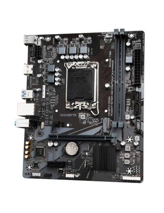Placa Base Gigabyte H610M K DDR4 Socket 1700/ DDR4/ PCIe 4.0/ Micro ATX