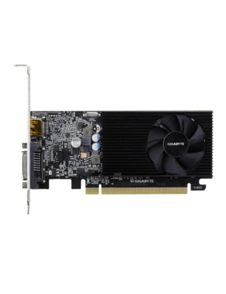 Tarjeta Gráfica Gigabyte GeForce GT 1030 D4 2G/ 2GB GDDR4/ Compatible con Perfil Bajo