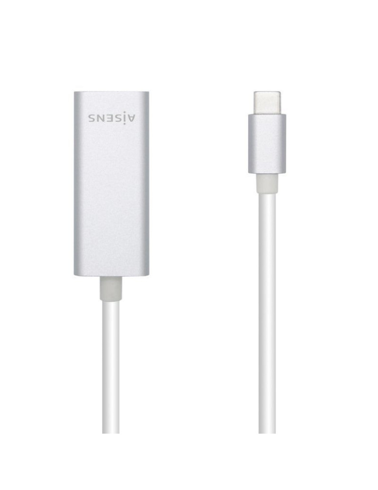 Adaptador USB Tipo-C - RJ45 Aisens A109-0505/ 1000Mbps