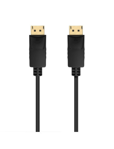 Cable DisplayPort 1.2 CCS 4K Aisens A124-0737/ DisplayPort Macho - DisplayPort Macho/ Hasta 5W/ 2300Mbps/ 50cm/ Negro