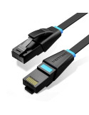 Cable de Red RJ45 UTP Vention IBJBF Cat.6/ 1m/ Negro