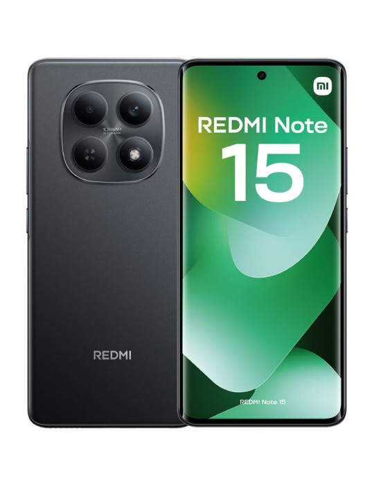 Smartphone Xiaomi Redmi Note 15 8GB/ 256GB/ 6.77"/ Negro
