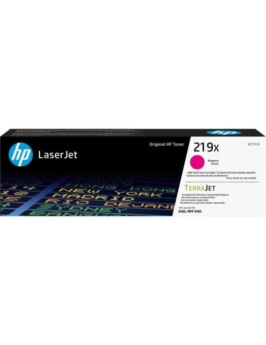 Tóner Original HP n 219X XL Alta Capacidad/ Magenta