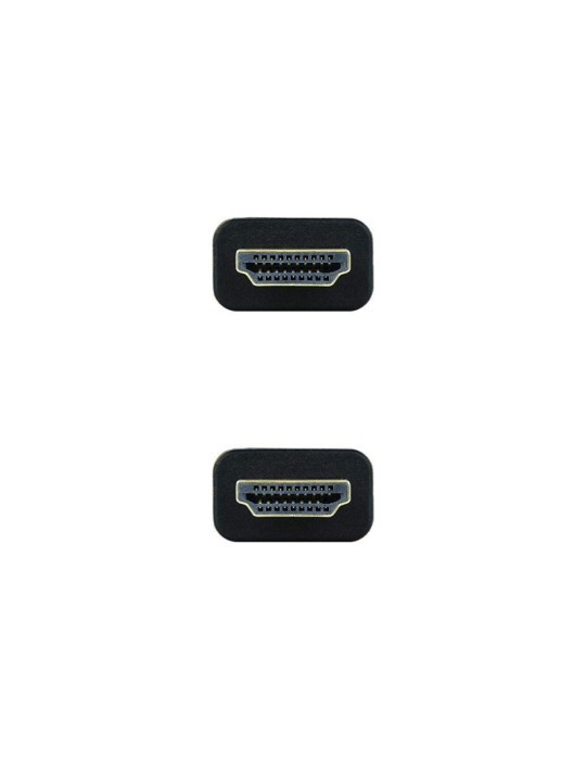 Cable HDMI 2.0 4K Nanocable 10.15.3725/ HDMI Macho - HDMI Macho/ 25m/ Negro