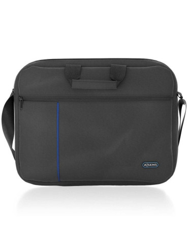 Maletín Aisens ASBG-BC021-BK para Portátiles hasta 15.6"/ Negro
