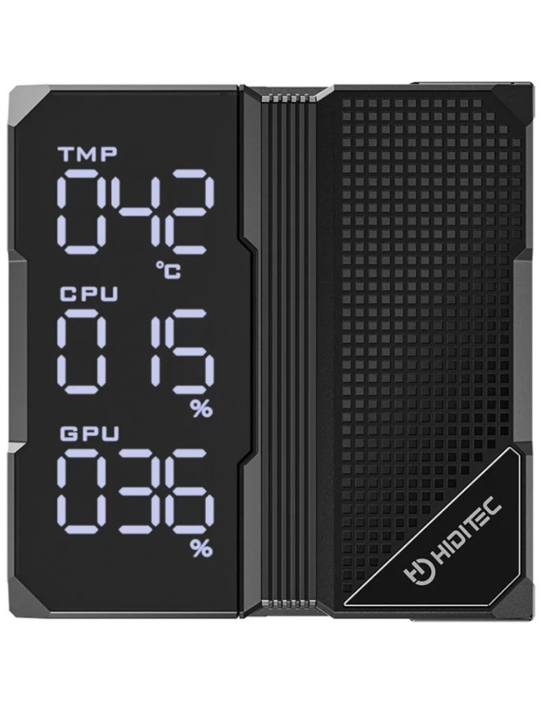 Ventilador con Disipador Hiditec DC40 Pro/ 12cm