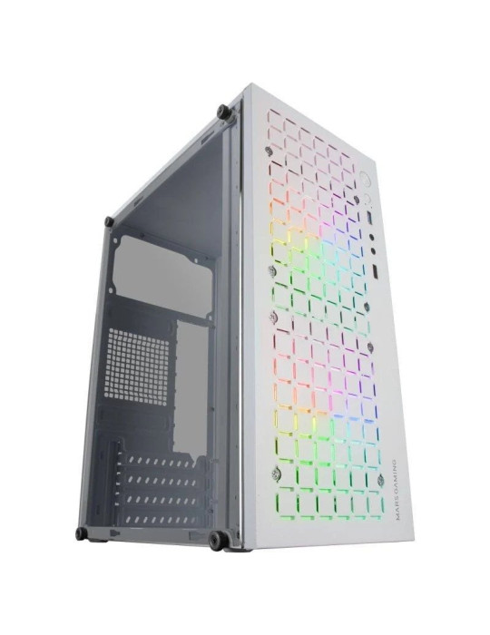Caja Gaming Minitorre Mars Gaming MC-CORE/ Blanca