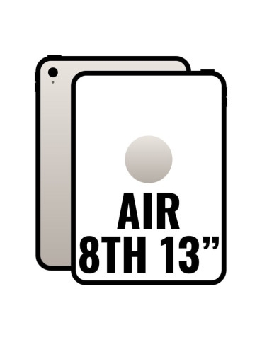Apple iPad Air 13" 8th Wi-Fi/ M4/ 512GB/ Blanco Estrella