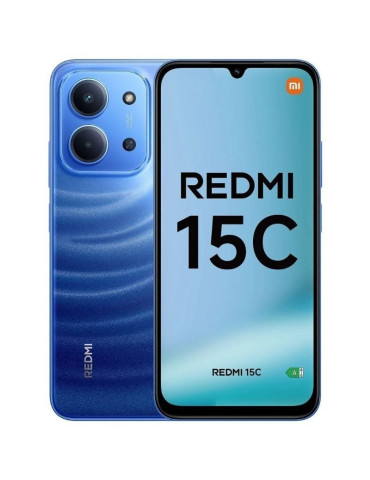 Smartphone Xiaomi Redmi 15C 4GB/ 256GB/ 6.9"/ Azul