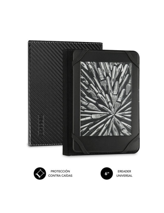 Funda para libro electrónico Subblim Clever Case/ Negra