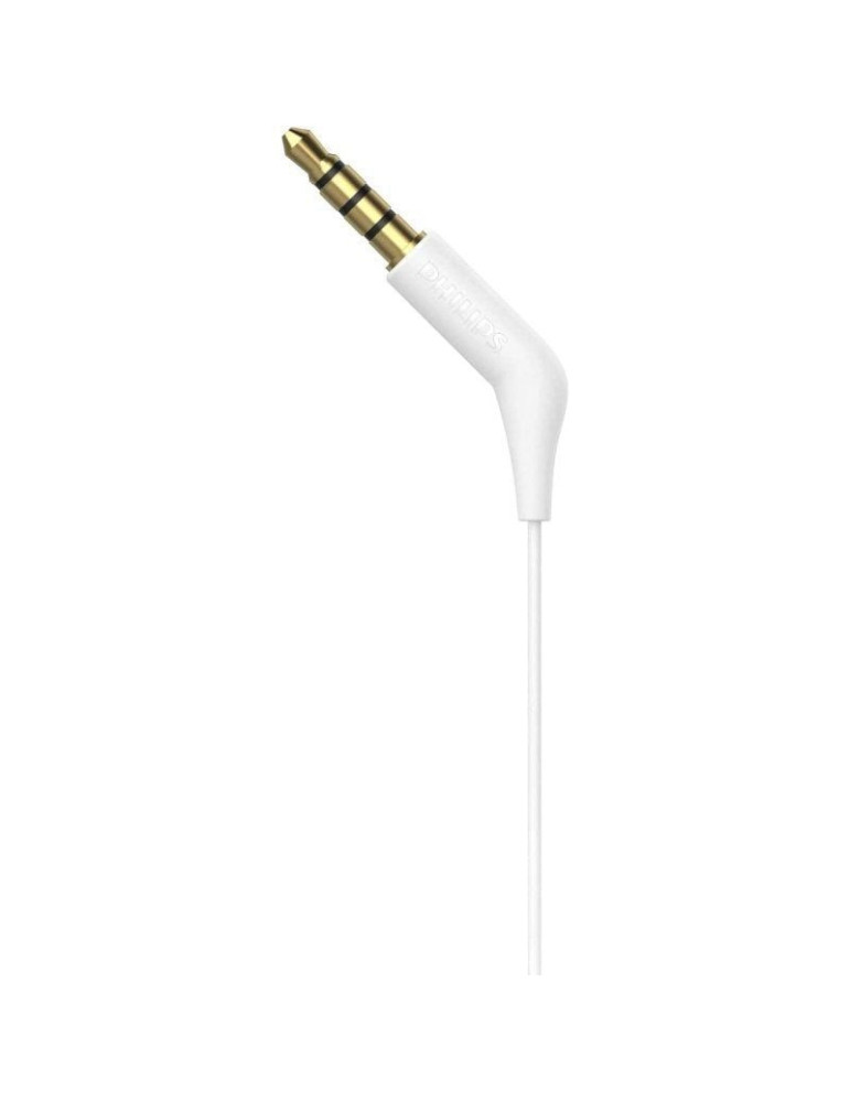 Auriculares Intrauditivos Philips TAE1105WT/ con Micrófono/ Jack 3.5/ Blancos