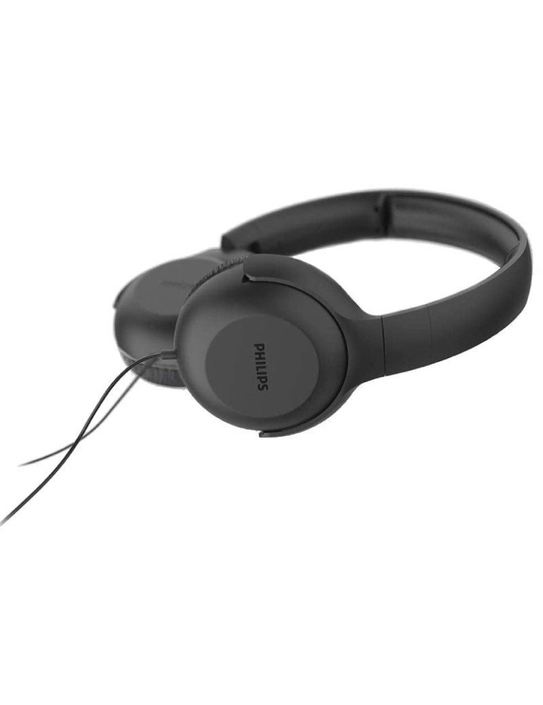 Auriculares Philips TAUH201/ con Micrófono/ Jack 3.5/ Negros