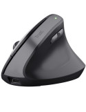 Ratón Vertical Inalámbrico Trust TM-270/ Batería recargable/ Hasta 2400 DPI