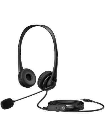 Auriculares HP G2/ con Micrófono/ Jack 3.5/ Negros 2