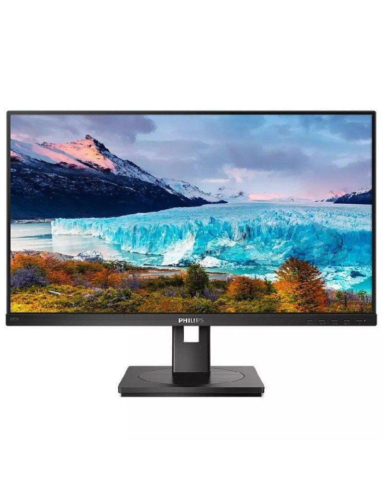 Monitor Profesional Philips S-Line 272S1AE 27"/ Full HD/ Multimedia/ Regulable en altura/ Negro