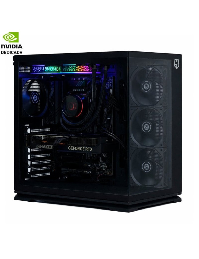 PC Gaming KVX Phobos 1 AMD Ryzen 7 7800X3D/ 32GB/ 2TB SSD/ GeForce RTX 5070/ Sin Sistema Operativo
