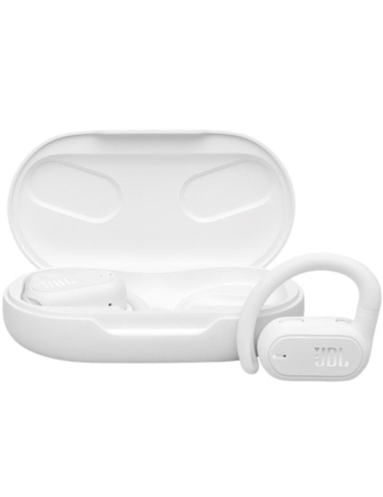 Auriculares Bluetooth JBL Soundgear Sense con estuche de carga/ Autonomía 8h/ Blancos