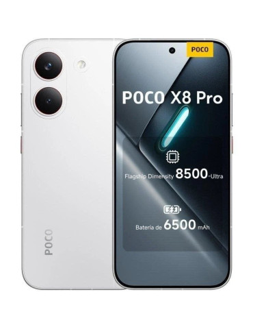 Smartphone Xiaomi POCO X8 Pro 12GB/ 512GB/ 6.59"/ 5G/ Blanco