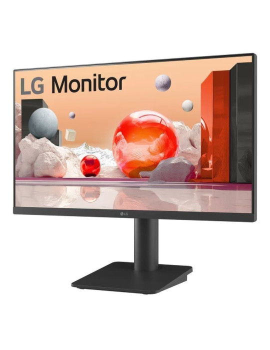 Monitor LG 25MS550-B 24.5"/ Full HD/ Multimedia/ Regulable en altura/ Negro