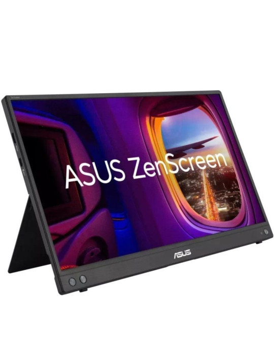 Monitor Portátil Asus ZenScreen MB16AHV 15.6"/ Full HD/ Negro