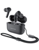 Auriculares Bluetooth Vention Echo Lite E11 Plus con estuche de carga/ Autonomía 6h/ Negros