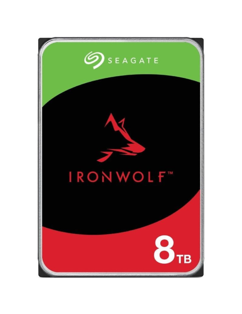 Disco Duro Seagate IronWolf NAS ST8000VN002 8TB/ 3.5"/ SATA III/ 256MB