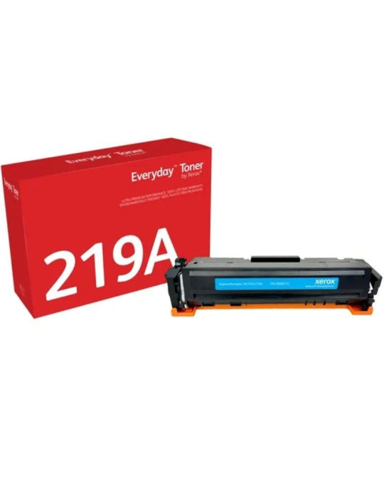 Tóner compatible Xerox 006R05151 compatible con HP W2191A/ 1200 páginas/ Cian
