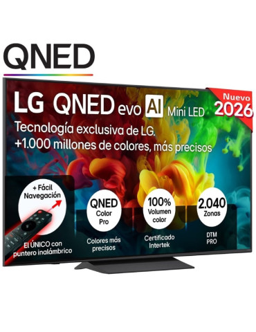 Televisor LG QNED 55QNED83B6A 55"/ Ultra HD 4K/ Smart TV/ WiFi