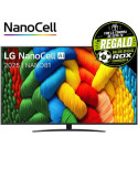 Televisor LG NanoCell 65NANO81A6A 65"/ Ultra HD 4K/ Smart TV/ WiFi