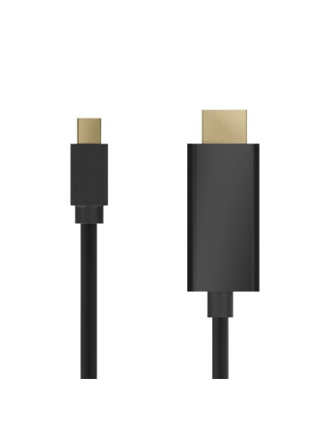 Cable Conversor Aisens A125-0458/ Mini DisplayPort Macho - HDMI Macho/ Hasta 5W/ 2300Mbps/ 3m/ Negro 2