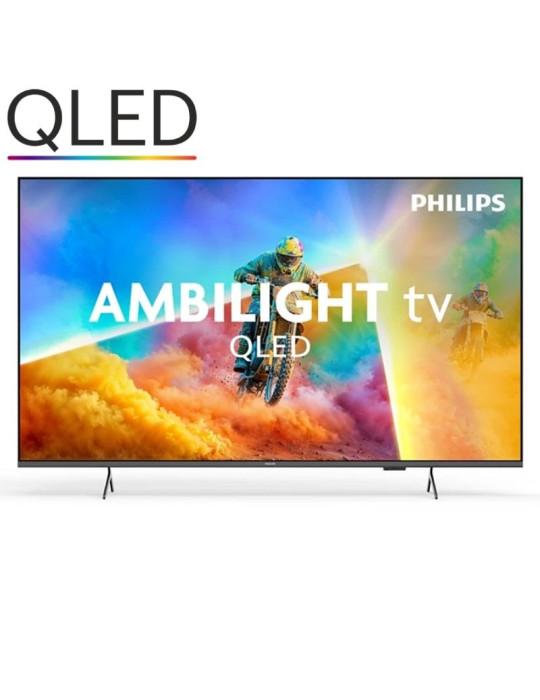 Televisor QLED Philips 65PQS8501 65"/ Ultra HD 4K/ Ambilight/ Smart TV/ WiFi