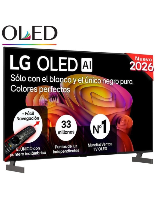 Televisor LG OLED AI B6 OLED55B6ELC 55"/ Ultra HD 4K/ Smart TV/ WiFi